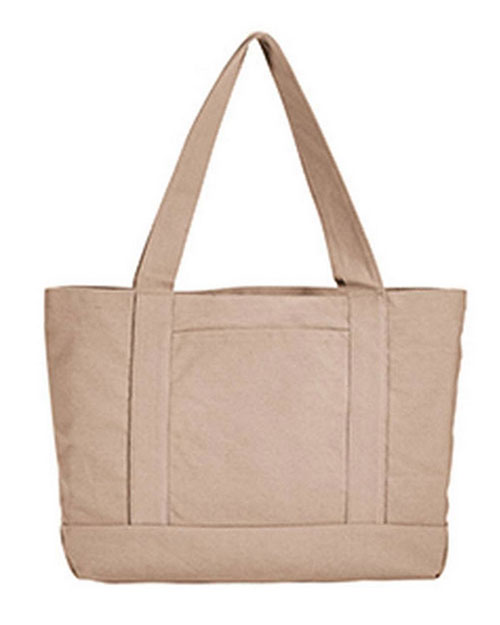 Liberty Bags 8870 Men Seaside Cotton Canvas 12 oz. Pigment-Dyed Boat Tote at GotApparel