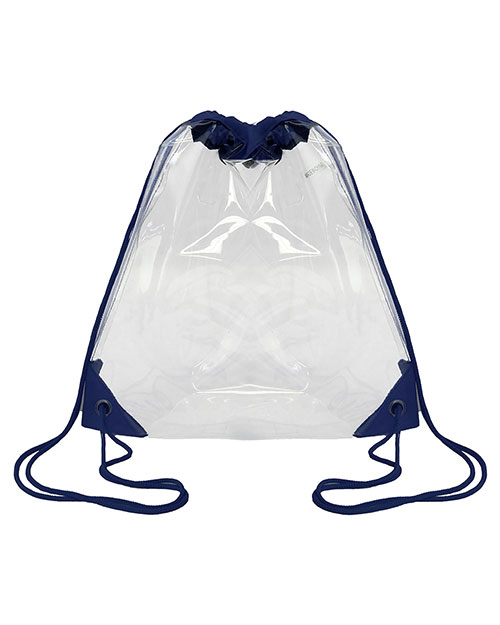 Liberty Bags OAD5007 Clear Drawstring Pack at GotApparel