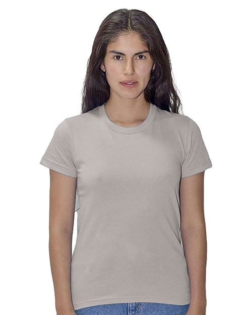 Los Angeles Apparel 21002 Women USA-Made 's Fine Jersey T-Shirt at GotApparel