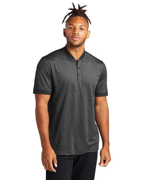 Mercer+Mettle Stretch Pique Henley MM1008 at GotApparel