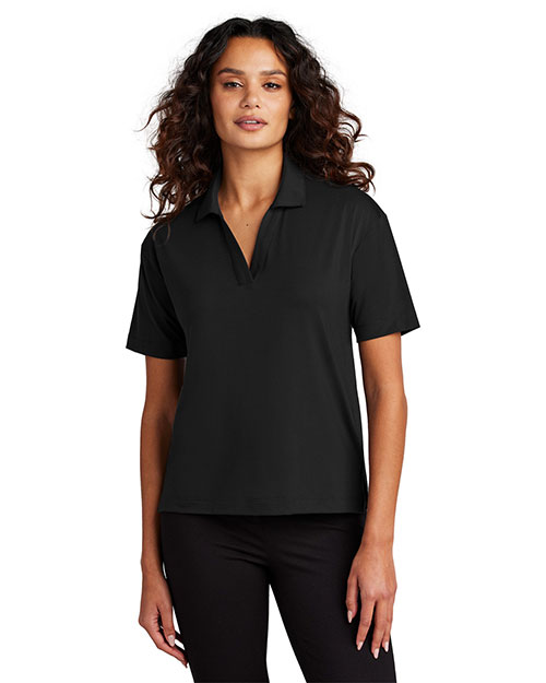 Mercer+Mettle Women's Stretch Jersey Polo MM1015 at GotApparel