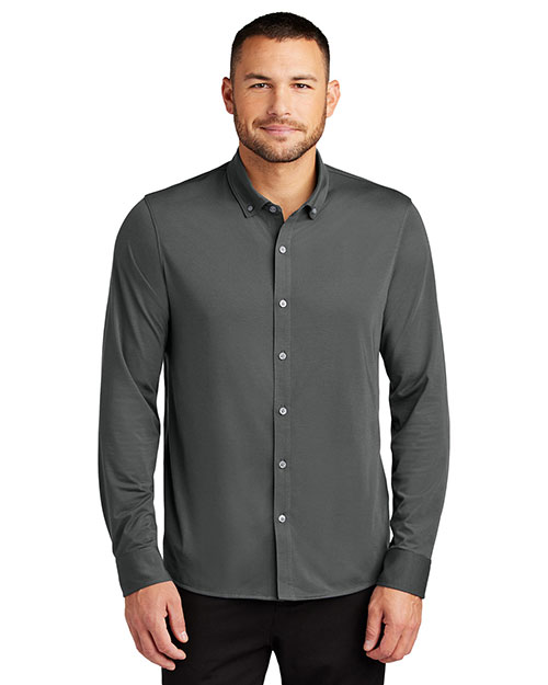 Mercer+Mettle ™  Stretch Jersey Long Sleeve Shirt MM1018 at GotApparel