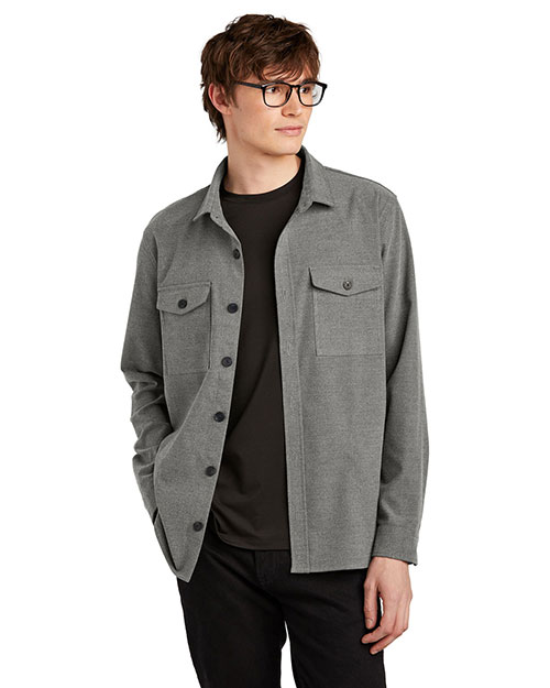 Mercer+Mettle ™ Long Sleeve Twill Overshirt MM2020 at GotApparel