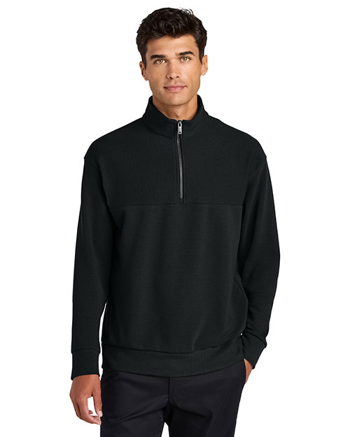 Mercer+Mettle MM3040 ® Linear Texture 1/4-Zip at GotApparel