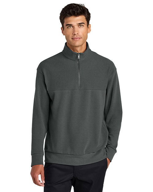 Mercer+Mettle MM3040 ® Linear Texture 1/4-Zip at GotApparel
