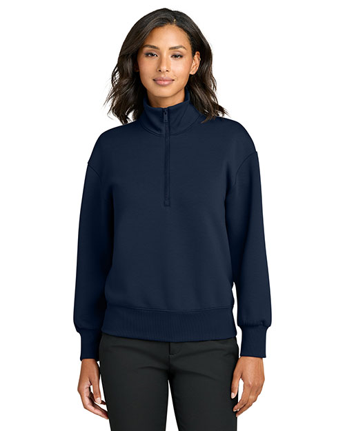 Mercer+Mettle MM3101 ® Women's Soft Spacer 1/4-Zip at GotApparel