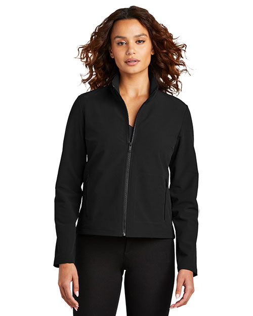 Mercer+Mettle ™  Women's Stretch Soft Shell Jacket MM7103 at GotApparel