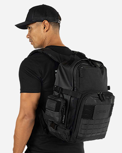 Meret DL24 Delta 24L Black Backpack at GotApparel