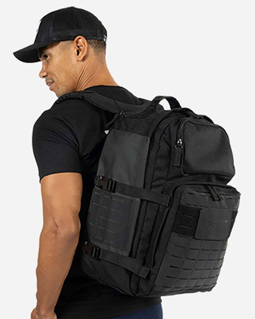 Meret DL37 Delta 37L Black Backpack at GotApparel