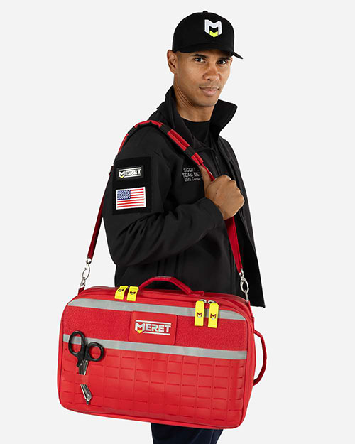 Meret M10101F-M Rapid™ PRO X Red Backpack Bag at GotApparel