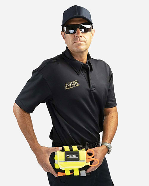 Meret M8120-HV EFAK™ PRO X High Viz Yellow Waist Pack at GotApparel