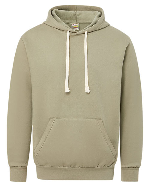 MV Sport 1478 Men Vintage Fleece Hooded Sweatshirt at GotApparel