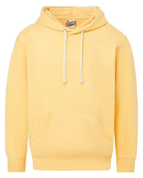 MV Sport 1478 Men Vintage Fleece Hooded Sweatshirt at GotApparel