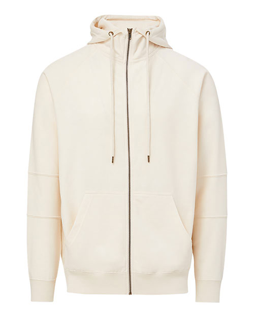 MV Sport 23110 Unisex Ezra French Terry Full-Zip Funnel Hooded Sweatshirt at GotApparel
