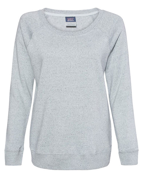 MV Sport W20156 Women ’s Space-Dyed Sweatshirt at GotApparel