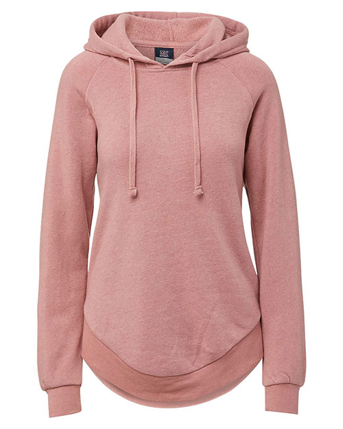 MV Sport W20172 Women's Jordan Angel Fleece Hooded Sweatshirt at GotApparel