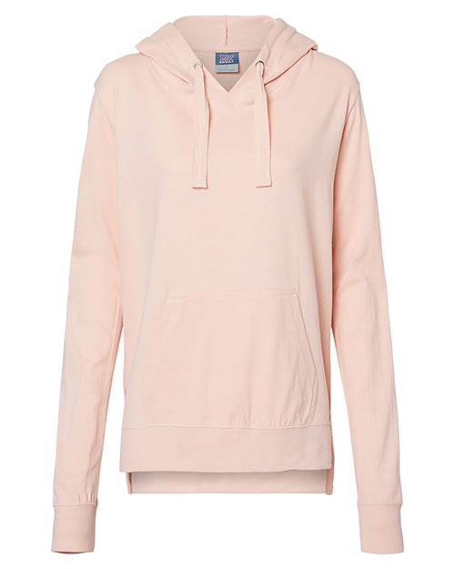 MV Sport W21404 Women 's Sueded Jersey Hooded Sweatshirt at GotApparel