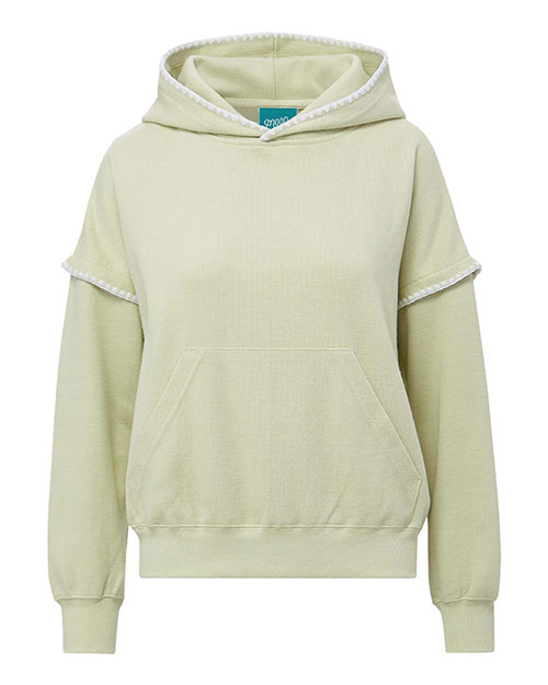 MV Sport W25115 Women's Mood & Vibe™ Teegan Crafty Hooded Sweatshirt at GotApparel