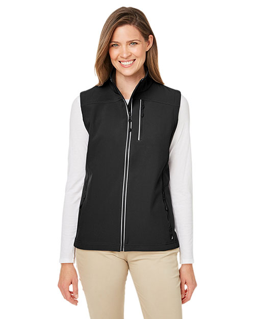 Nautica N17908  Ladies' Wavestorm Softshell Vest at GotApparel