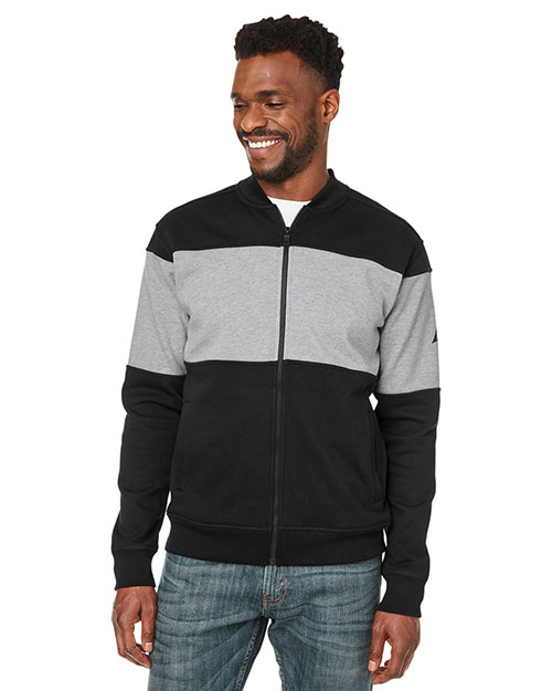 Nautica N17928  Anchor Bomber Full-Zip Fleece Jacket at GotApparel