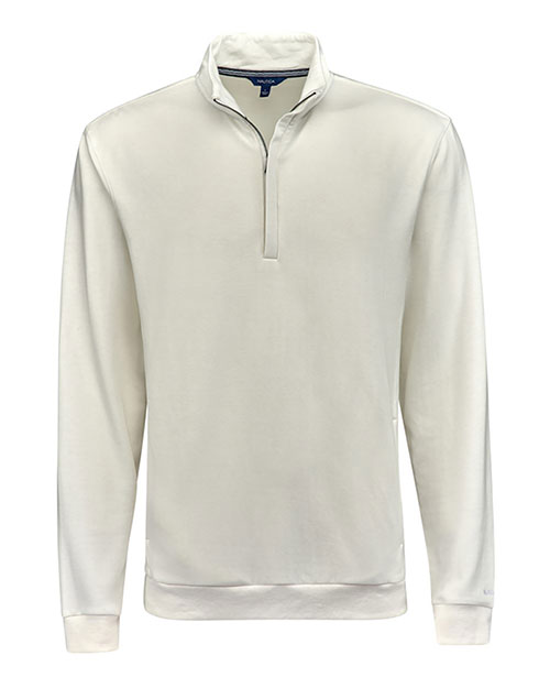 Nautica N18090 Unisex Explorer Fleece Quarter-Zip Pullover at GotApparel