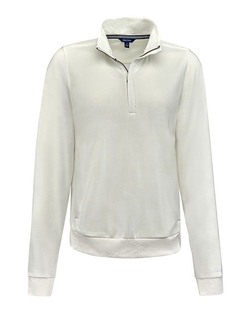 Nautica N18091 Women's Explorer Fleece Quarter-Zip Pullover at GotApparel