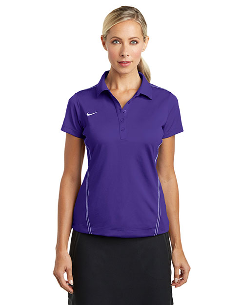 Custom Embroidered New Era 452885 Women Nike Golf Dri-FIT Sport Swoosh Pique Polo at GotApparel