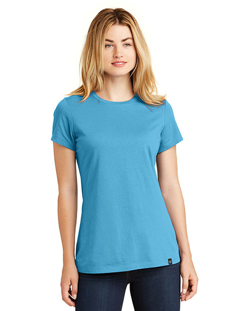 New Era LNEA100 Ladies Heritage Blend Crew Tee at GotApparel