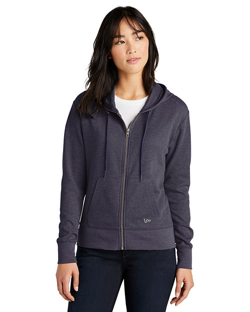 New Era Ladies Thermal Full-Zip Hoodie LNEA141 at GotApparel