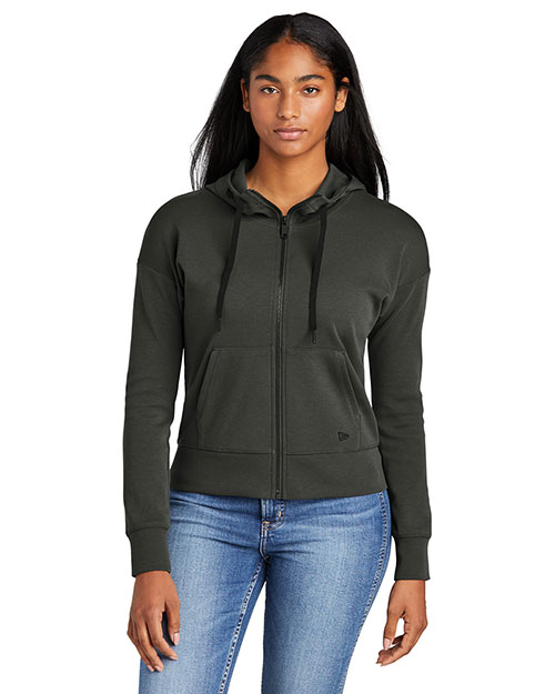 New Era Ladies STS Full-Zip Hoodie LNEA540 at GotApparel