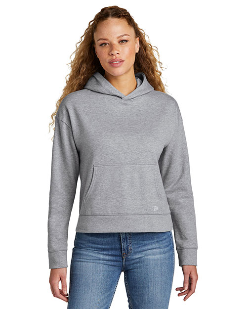 New Era ® Ladies Comeback Fleece Pullover Hoodie LNEA550 at GotApparel