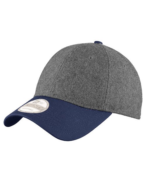 Custom Embroidered New Era NE206 Melton Wool Heather Cap at GotApparel