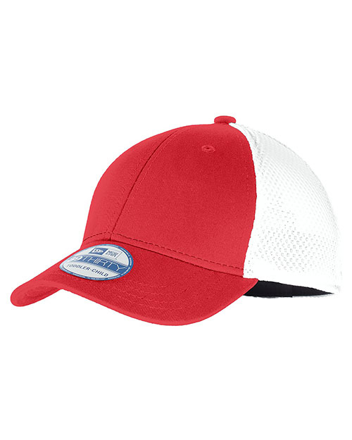 Custom Embroidered New Era NE302 Youth Stretch Mesh Cap at GotApparel