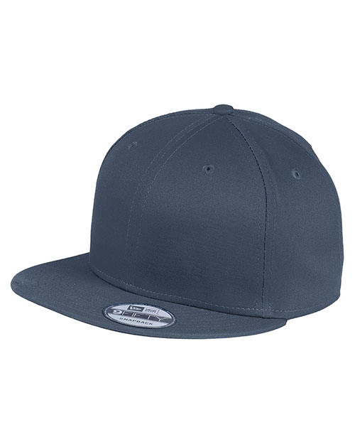 Custom Embroidered New Era NE400 Flat Bill Snapback Cap at GotApparel