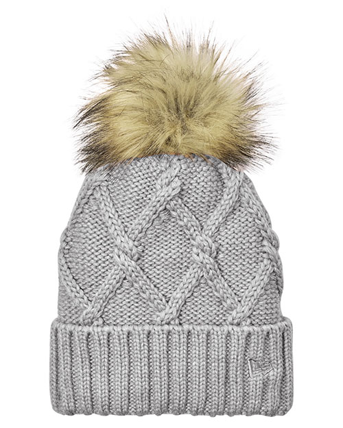 New Era ® Faux Fur Pom Beanie NE911 at GotApparel