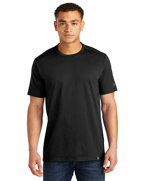 Custom Embroidered New Era NEA100 Men 4.4 oz Heritage Blend Crew Tee at GotApparel