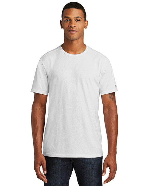 Custom Embroidered New Era NEA130 Men 4.3 oz Tri-Blend Performance Crew Tee at GotApparel