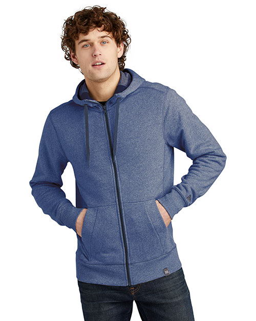 New Era NEA502 Men 9 oz French Terry Full-Zip Hoodie at GotApparel