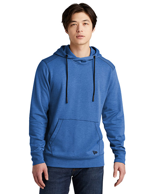 Custom Embroidered New Era NEA510 Men 7 oz Tri-Blend Fleece Full-Zip Hoodie at GotApparel