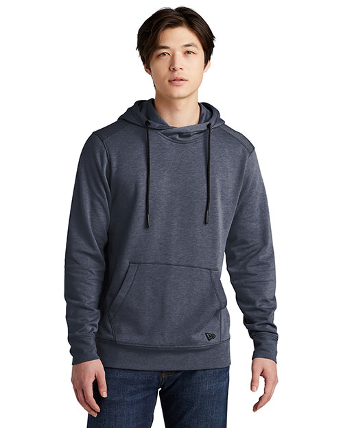 New Era NEA510 Men 7 oz Tri-Blend Fleece Full-Zip Hoodie at GotApparel