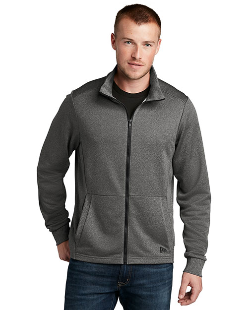 New Era Performance Terry Full-Zip NEA530 at GotApparel