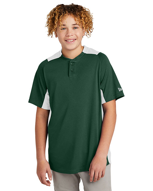 Youth Digi Camo Wicking Two-Button Jersey