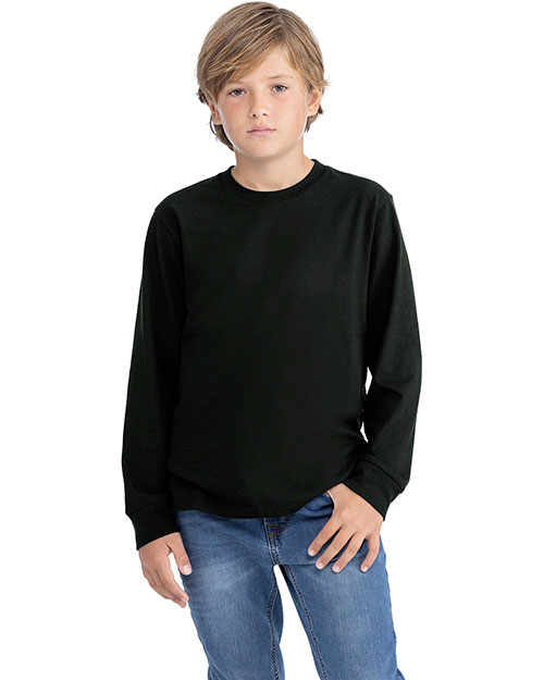 Next Level Apparel 3311NL  Youth Cotton Long Sleeve T-Shirt at GotApparel