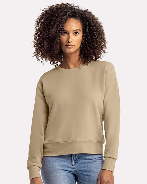 Next Level Apparel 9084 Ladies' Laguna Sueded Sweatshirt at GotApparel