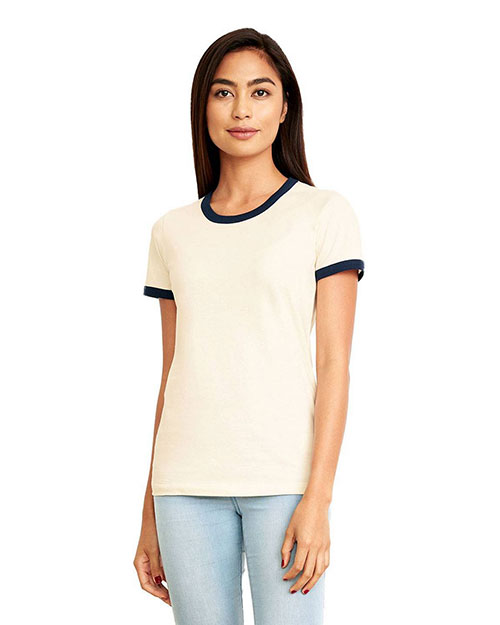 Next Level 3904 Ladies Ringer T-Shirt at GotApparel