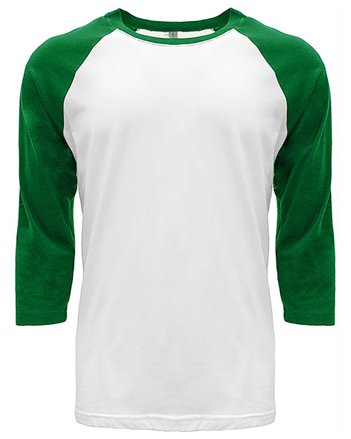 Next Level 6251 Men Cvc 3/4 Sleeve Raglan Tee. at GotApparel