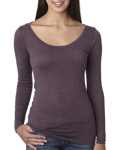 Next Level 6731 Women Tri-Blend Long-Sleeve Scoop at Got Apparel