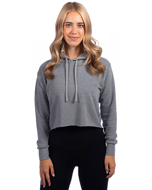Next Level 9384 Ladies' Cropped Pullover Hooded Sweatshirt at GotApparel