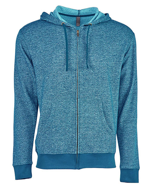 Next Level 9600 Unisex Denim Fleece Full-Zip Hoody at GotApparel