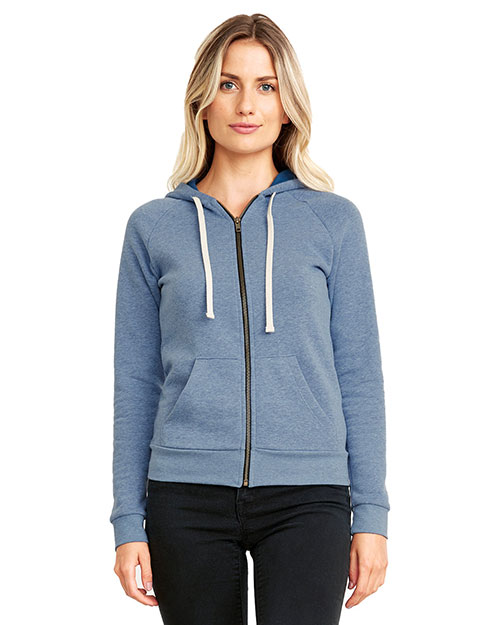 Next Level 9603 Women PCH Raglan Zip Hoody at GotApparel